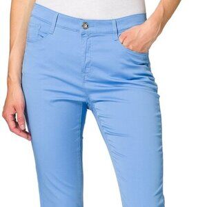 Brax Feel Good BNWT sz 24 x 32 pant "Mara S city pants" light blue women $248